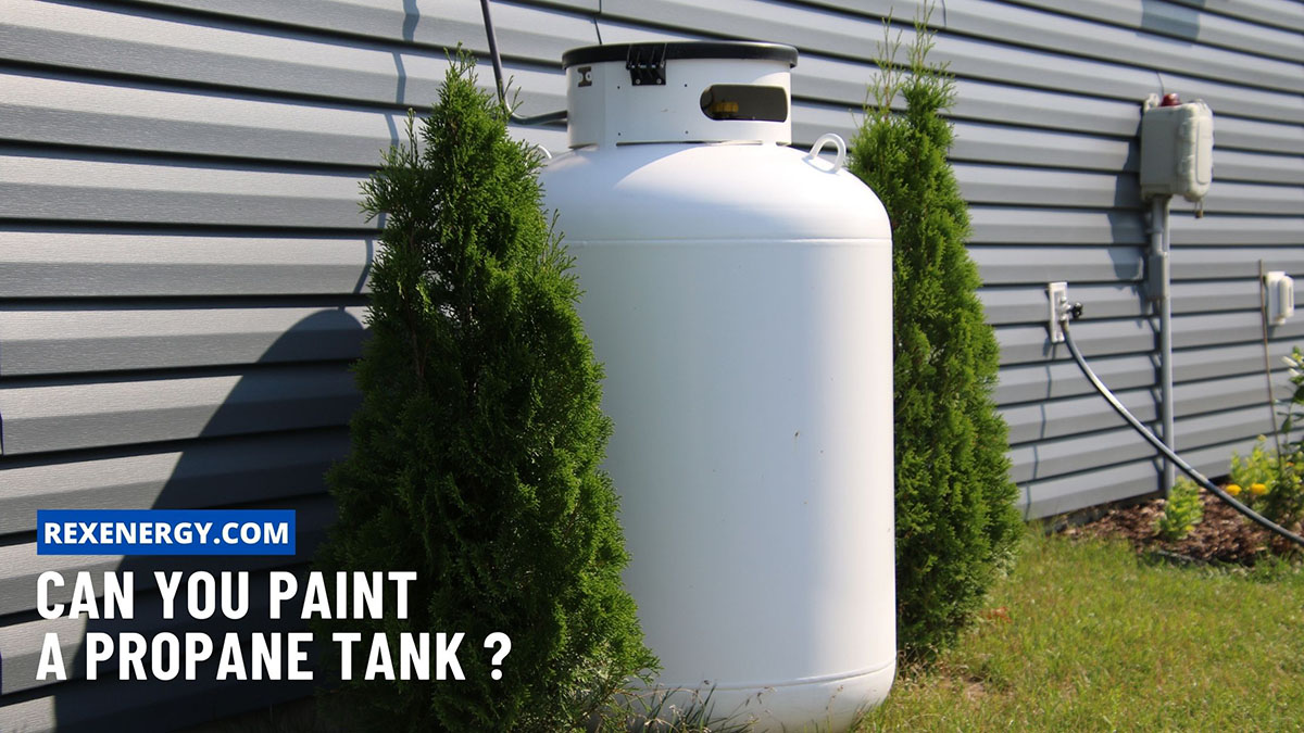 paint a propane tank