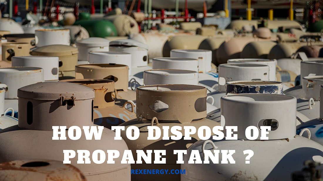 dispose of propane