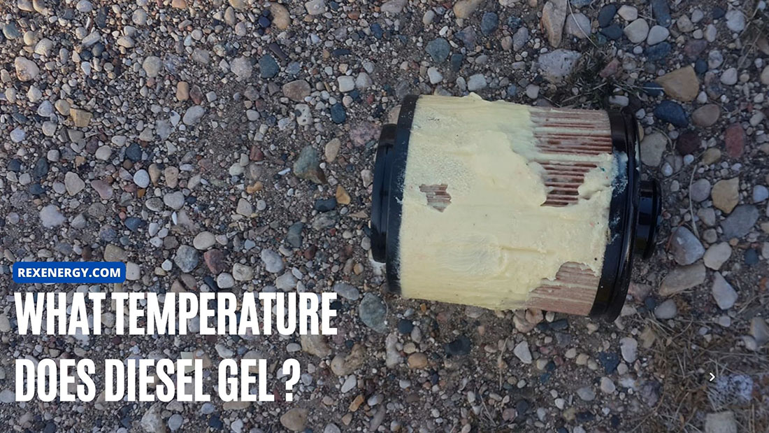 what temperature does diesel gel
