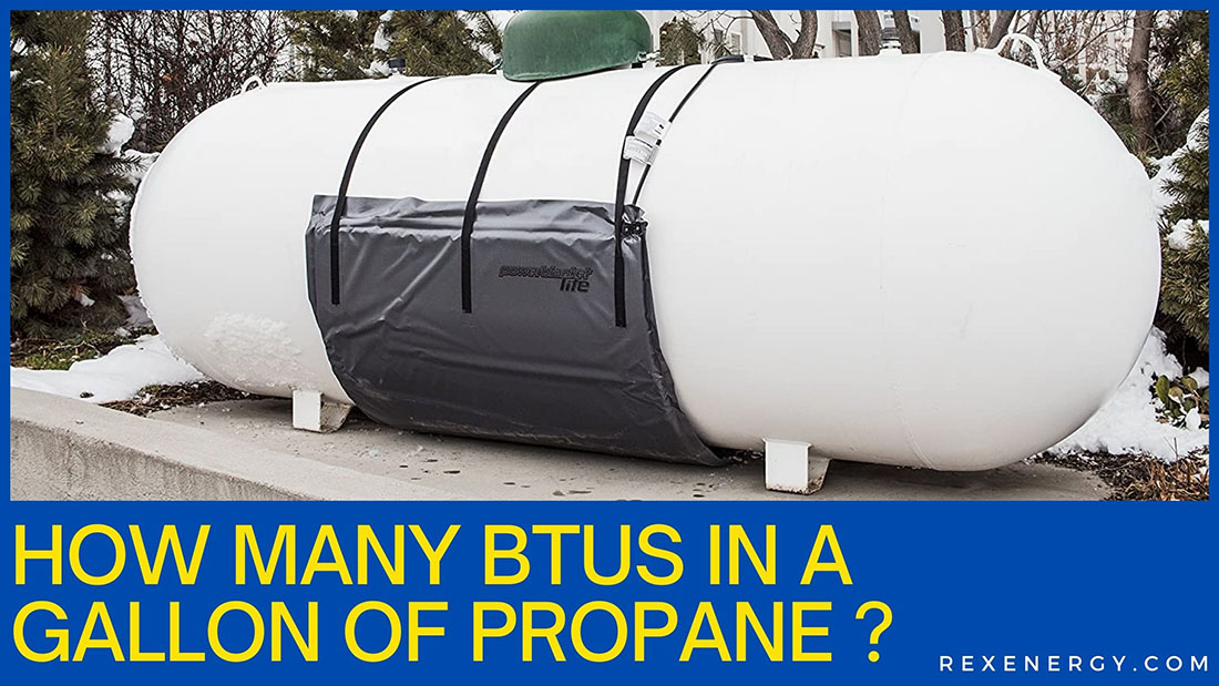 btus in a gallon of propane