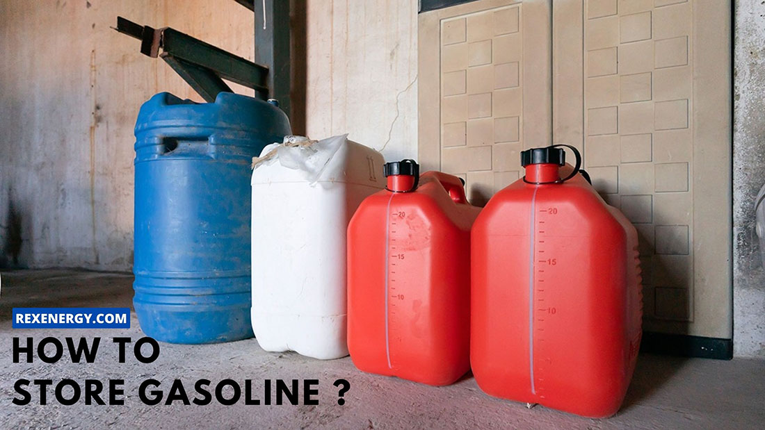 how to store gasoline